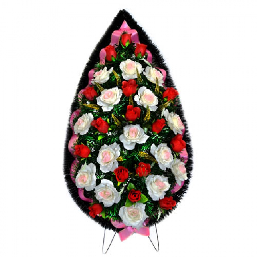 Венок ритуальный большой №15