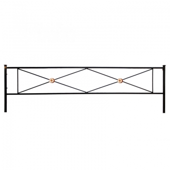 Ограда Ромб траурный