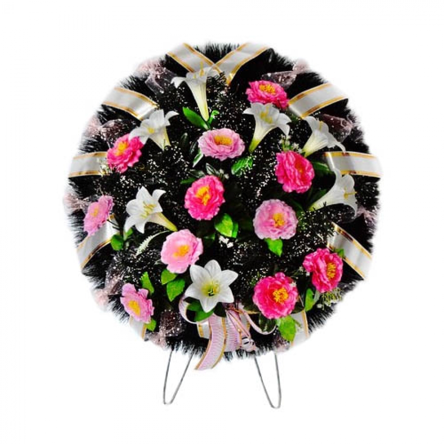 Венок ритуальный №81