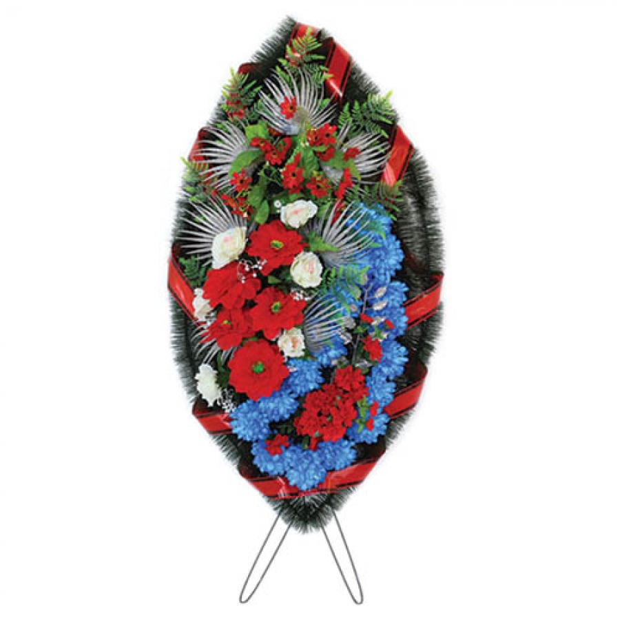 Венок ритуальный большой №122