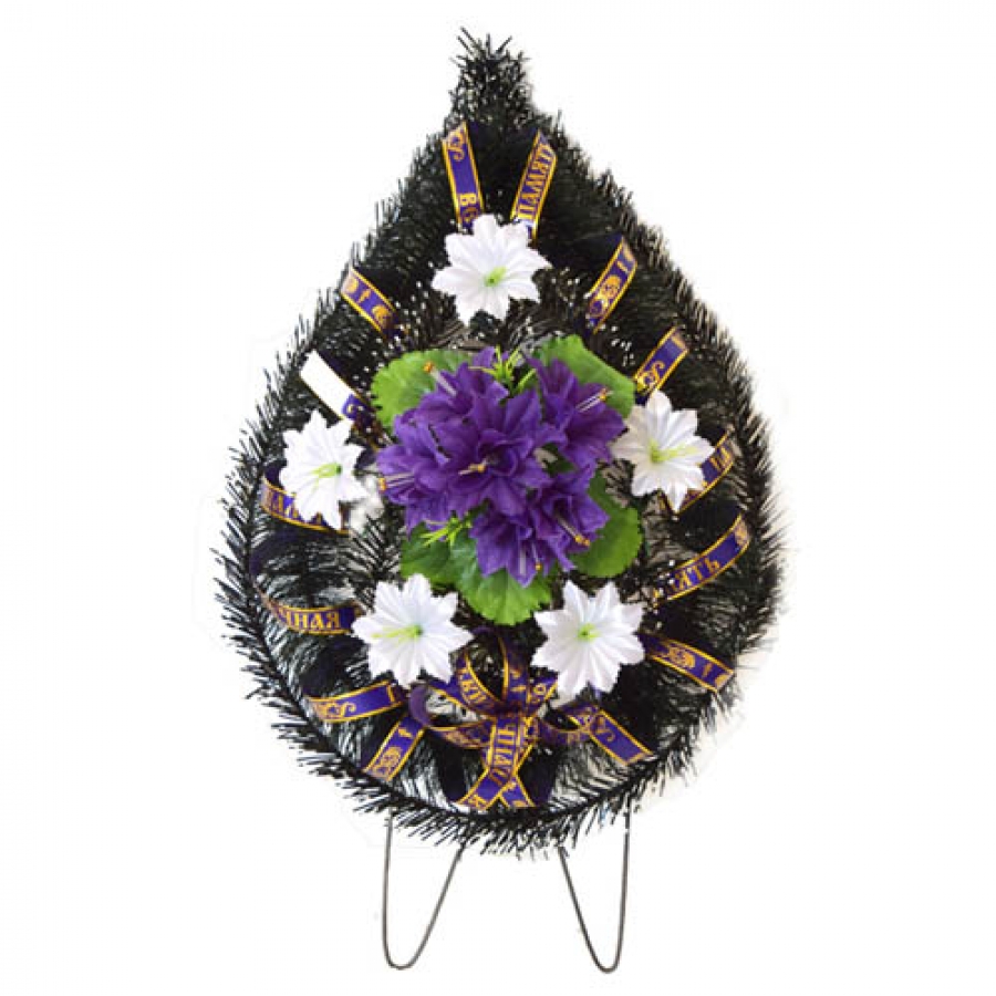 Венок ритуальный малый №2А