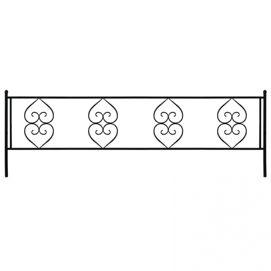 Ограда Сердечко