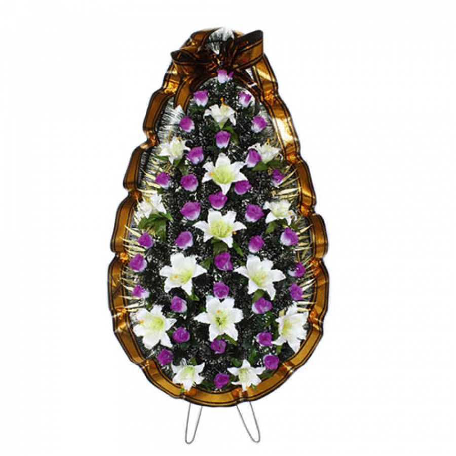 Венок ритуальный большой №35а