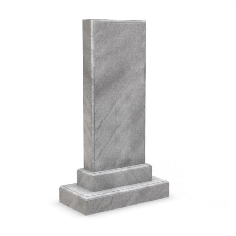 Памятник №2 мраморный вертикальный