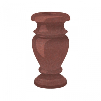 Ваза (красная) H300, D130