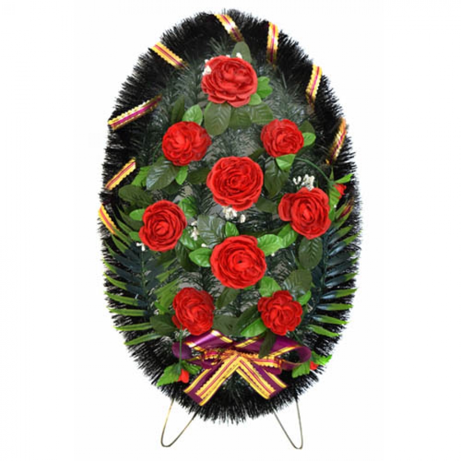 Венок ритуальный малый №11