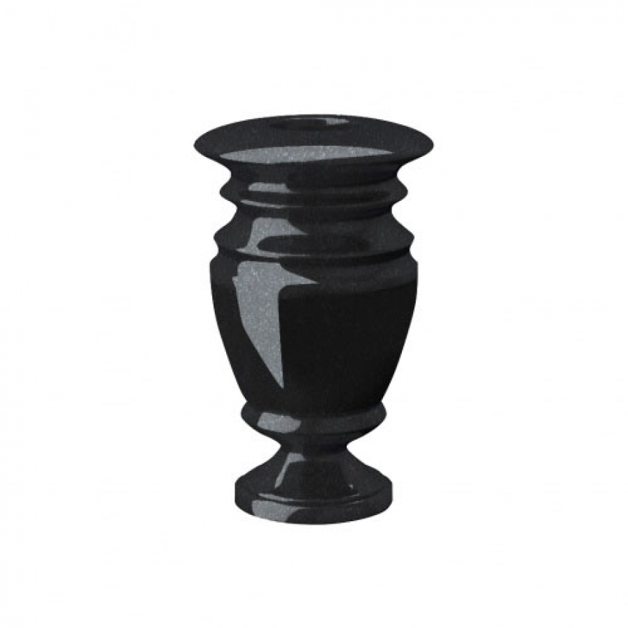 Ваза (черная) H500, D190